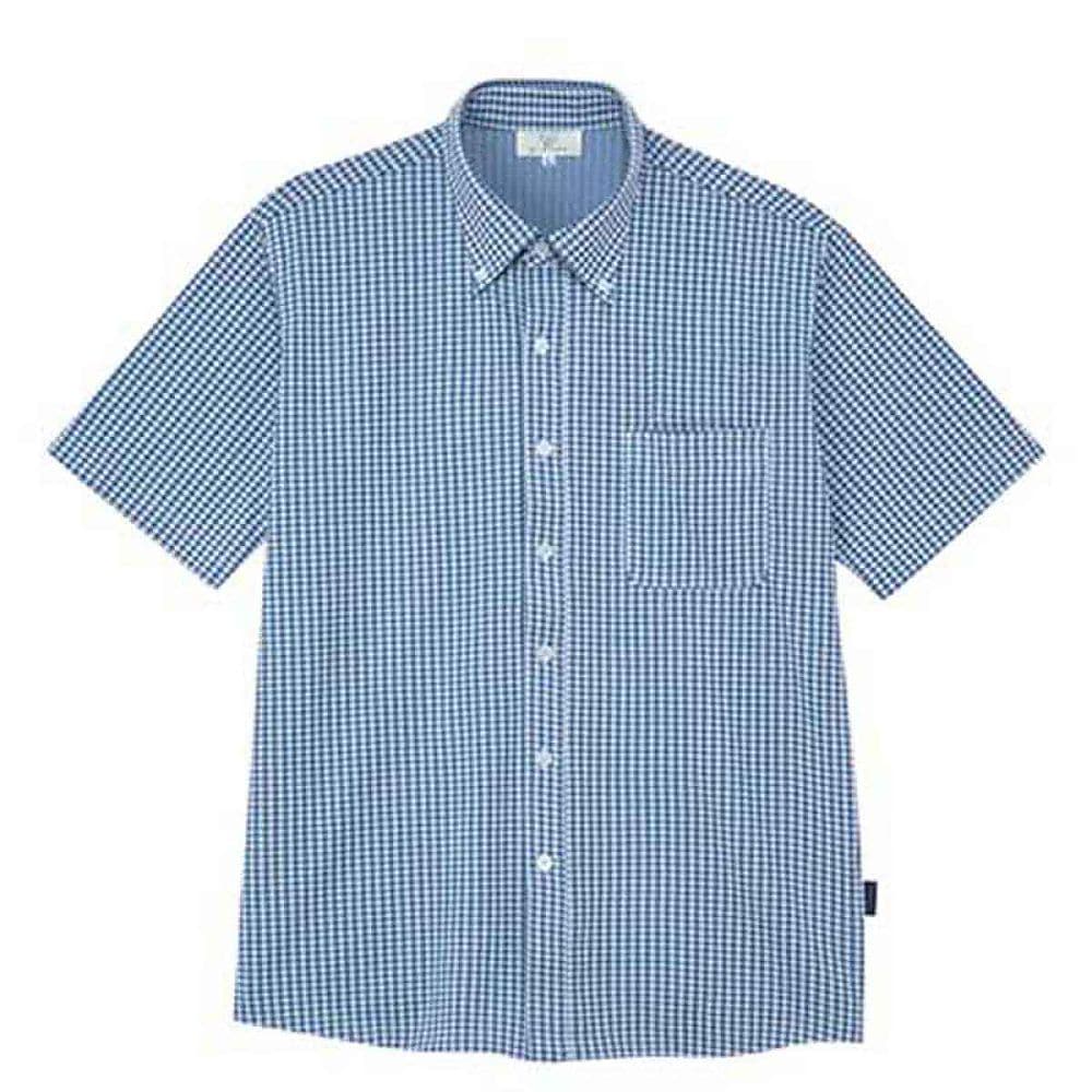 KIRAKU（トンボ） ニットシャツ ネイビー M（身丈68cm） CR196-88 M 1枚（ご注文単位1枚）【直送品】