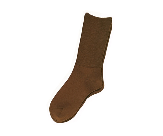 神戸生絲 ふくらはぎ楽らくソックス 婦人 秋冬用 ダークブラウン 3900 ダークブラウン 1足（ご注文単位1足）【直送品】