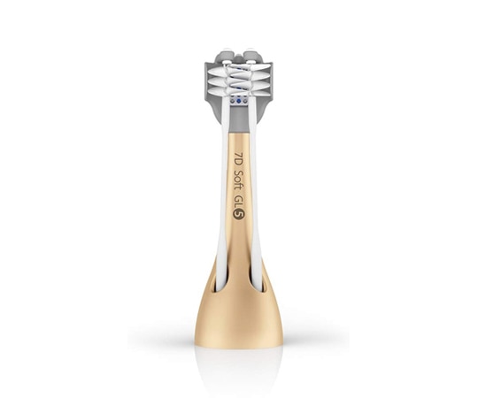 MEDIK（メディク） COOLSSHA 電動歯ブラシ 替ブラシ（柔らかい）ゴールド CSR-0001GD-SF 1個（ご注文単位1個）【直送品】