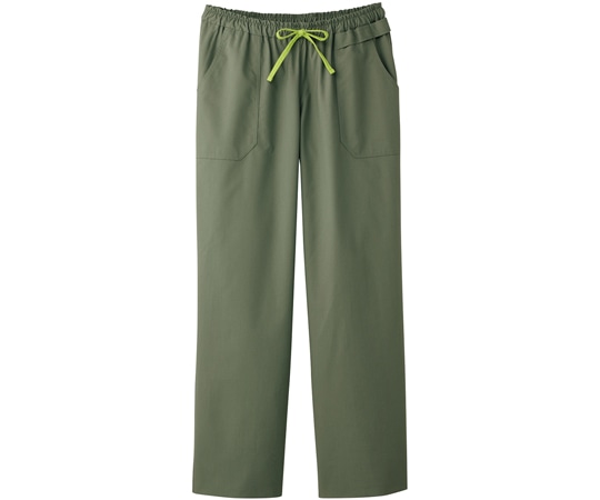 フォーク ストレートパンツ セージグリーン SS 5019SC-4 1枚（ご注文単位1枚）【直送品】