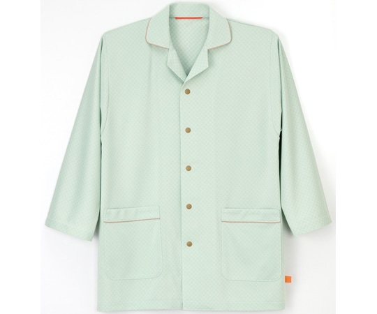 ナガイレーベン 患者衣パジャマ型 グリーン S MG-1526 1枚（ご注文単位1枚）【直送品】