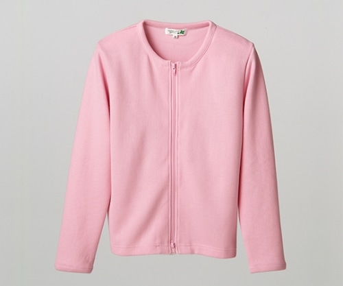 ディーフェイズ ダブルジップカーディガン ピンク LL C-03 1枚(ご注文単位1枚)【直送品】