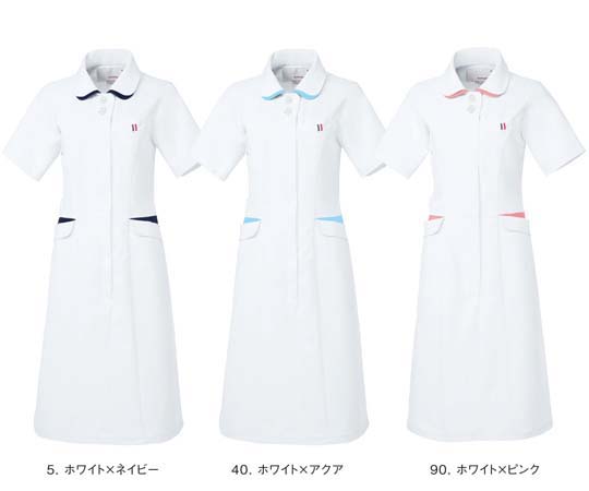 ルコックスポルティフ ワンピース 90 ホワイト×ピンク L UQW0040 1枚（ご注文単位1枚）【直送品】