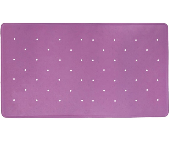 島製作所 すべり止めバスマット 楽湯 パープル 7542 1個（ご注文単位1個）【直送品】
