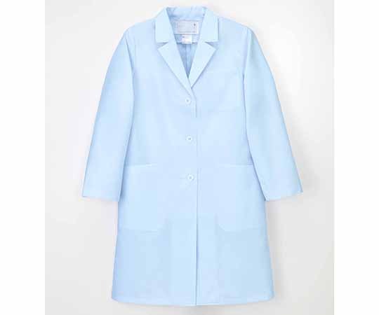ナガイレーベン 女子シングル診察衣 ブルー EL SE-3555 1枚(ご注文単位1枚)【直送品】