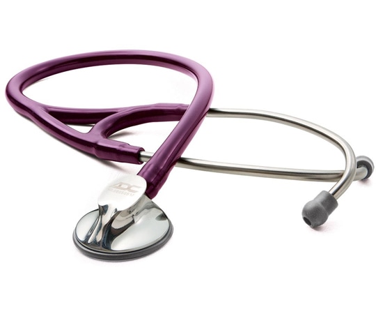 ユーメド貿易 ADスコープ プラチナムカーディオロジーステトスコープ パウダーラズベリー AD700PR 1本（ご注文単位1本）【直送品】