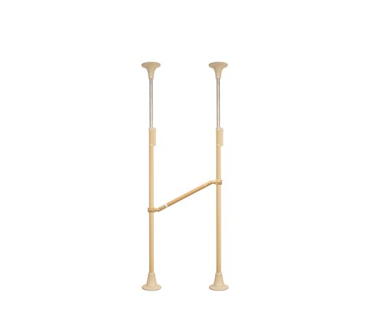 DIPPERホクメイ ベスポジBPZ 丸ベース ショート H型 伸縮 曲げ600-900 セット BPZ-H2600-20 1個（ご注文単位1個）【直送品】