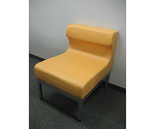 スマイル ブロックソファ オレンジ D-923-1ANO 1個（ご注文単位1個）【直送品】