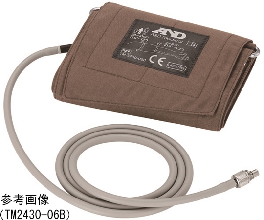 エー・アンド・デイ 右アダルトカフ ABPM用 ROHS対応 TM2430-09B 1枚（ご注文単位1枚）【直送品】