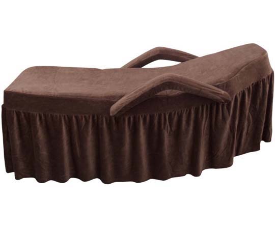 CML CKL ベロア ベッドフリルカバー ブラウン（213AJ専用） V010762 1枚（ご注文単位1枚）【直送品】