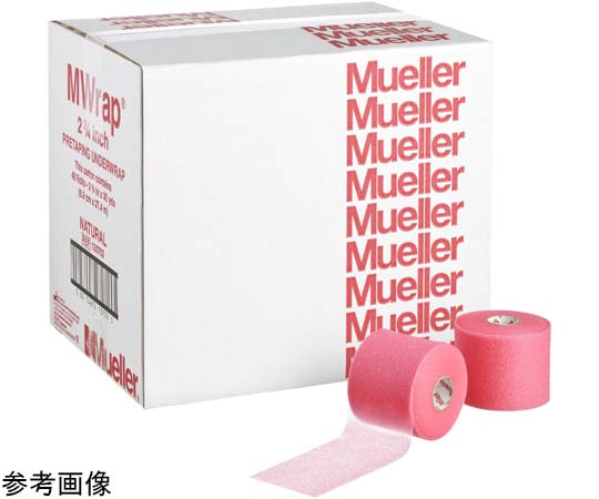MUELLER Mラップカラー ビッグピンク 1箱（48巻入） 130714 1箱（ご注文単位1箱）【直送品】