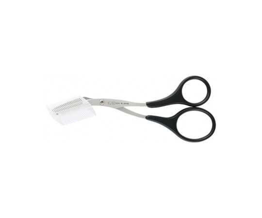 貝印 Groom! クシ付マユハサミ2WAY #000HC3025 1個（ご注文単位1個）【直送品】