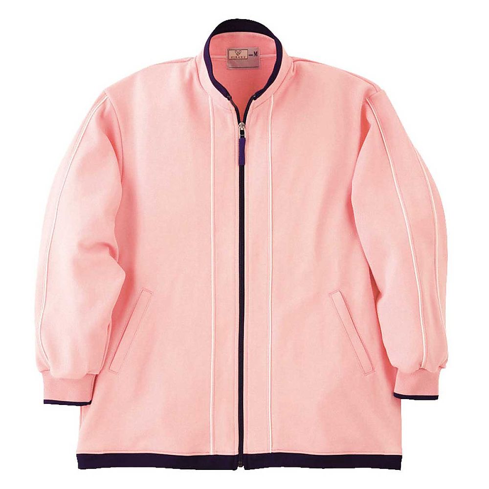 KIRAKU（トンボ） ハーフジャケット オレンジピンク 4L（身丈79cm） CR051-12 4L 1枚（ご注文単位1枚）【直送品】