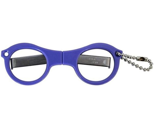 イトー メガネハサミ パープル #018775 1個（ご注文単位1個）【直送品】