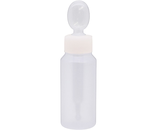 金鵄製作所 NK投薬瓶 60mL スポイト付キャップ（ホワイト:白） 目盛印刷なし 1箱（200本入） B2170-900WH 1箱（ご注文単位1箱）【直送品】