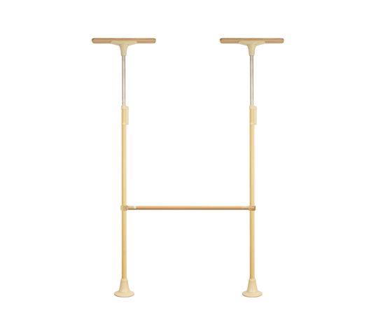 DIPPERホクメイ ベスポジBPZ Tベース レギュラーH型 伸縮 固定1200-1500 セット BPZ-H2500-52 1個（ご注文単位1個）【直送品】