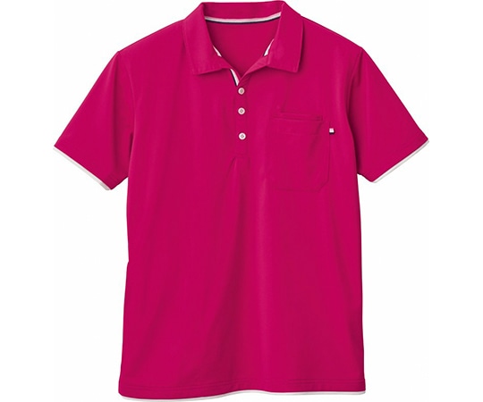 WHISEL（自重堂） 半袖ポロシャツ ワイン LL WH90718 1枚（ご注文単位1枚）【直送品】