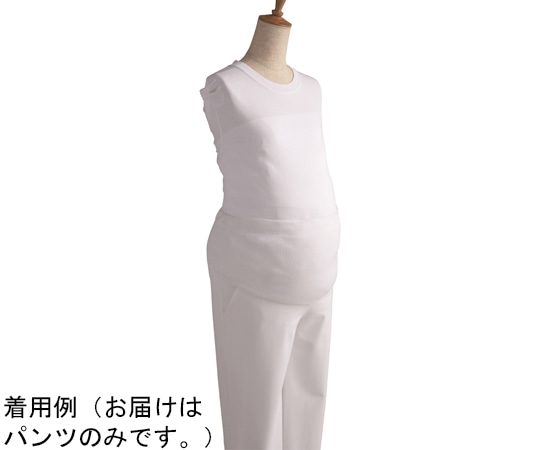 フォーク マタニティパンツ ホワイト M RT8002FK-1 1枚（ご注文単位1枚）【直送品】