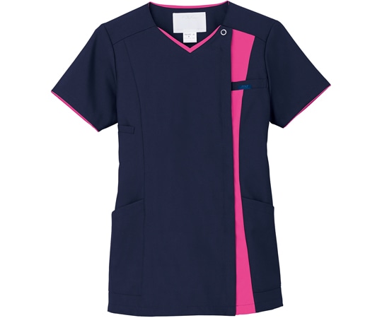 フォーク レディスジップスクラブR ダークネイビー×チェリーピンク S 8501SCK-27 1足（ご注文単位1足）【直送品】