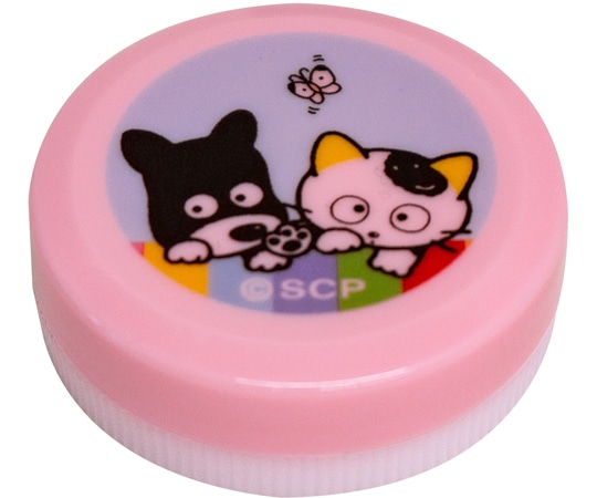 金鵄製作所 タマプリント浅型壷 5mL ピンクフタ 50個入 A2110-000PK 1袋（ご注文単位1袋）【直送品】