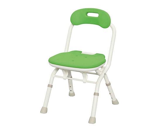 アロン化成 折りたたみシャワーベンチFC(背付)グリーン 536-061 1台(ご注文単位1台)【直送品】