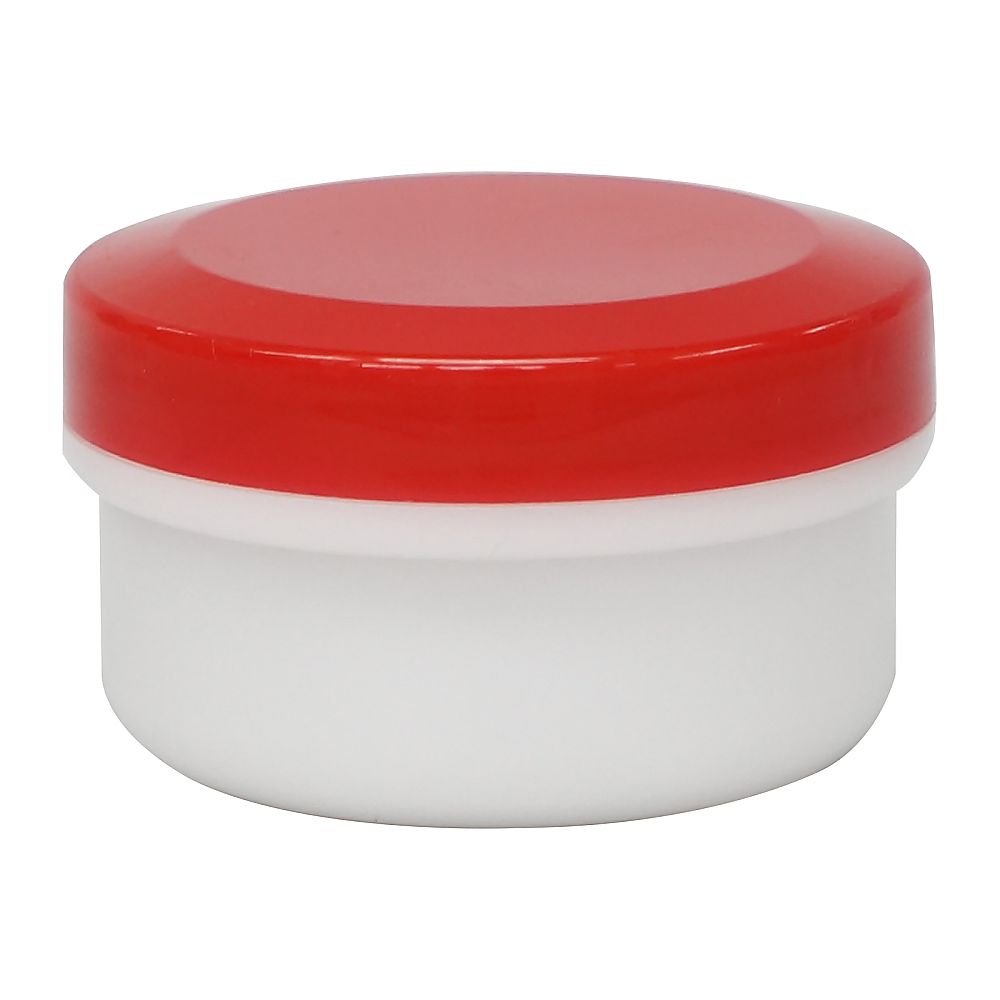 金鵄製作所 アルファ軟膏壷（軟膏容器・増量タイプ）60mL 赤 80個 A0050R-002 1箱（ご注文単位1箱）【直送品】