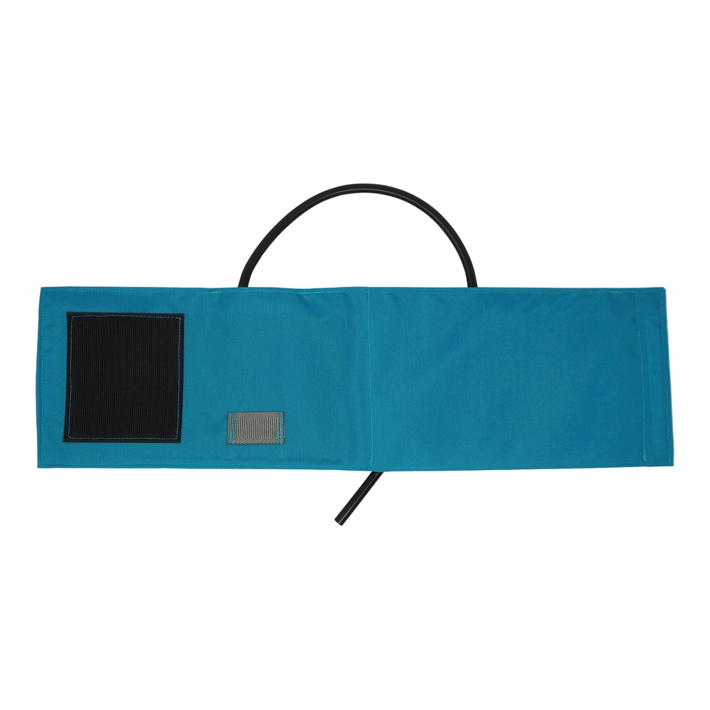 ユーメド貿易 ADラージゲージ血圧計ワンハンド用ナイロンカフセット（成人用）ティール CB-140TL-W 1セット（ご注文単位1セット）【直送品】