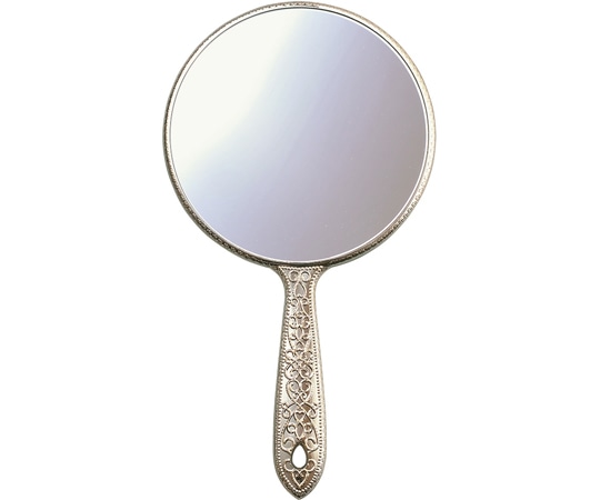 ヤマムラ メッキハンドミラー ゴールド Y-13 1個（ご注文単位1個）【直送品】