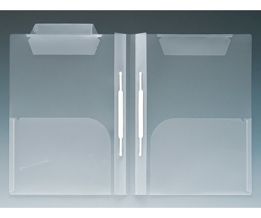 日本ホップス カルテフォルダー（A4ヨコ/ファスナー付） 250枚 CF-A4L-2CF2WSTH 1箱（ご注文単位1箱）【直送品】