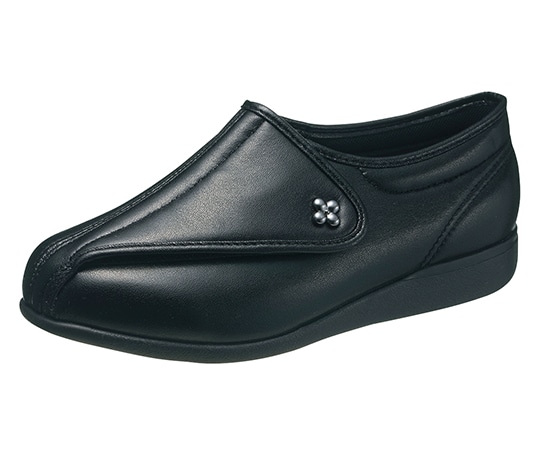 アサヒシューズ 快歩主義 L011-5E ブラックスムース 25.0 KS23144SM 1足（ご注文単位1足）【直送品】