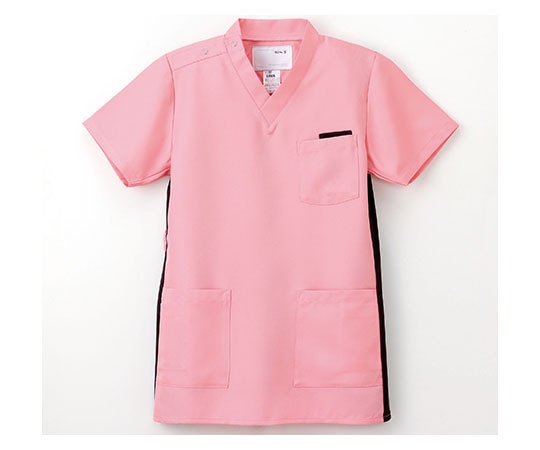 ナガイレーベン ウェア (スクラブ男女兼用) ピンク/M RT-5062 M ピンク 1枚(ご注文単位1枚)【直送品】