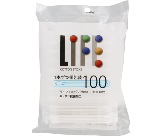 平和メディク ライフ綿棒 20袋×10箱入 6130 1ケース（ご注文単位1ケース）【直送品】