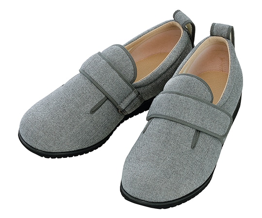 徳武産業 ダブルマジックⅡヘリンボン 3E 片足 左のみ グレー 4L 1037 1個（ご注文単位1個）【直送品】