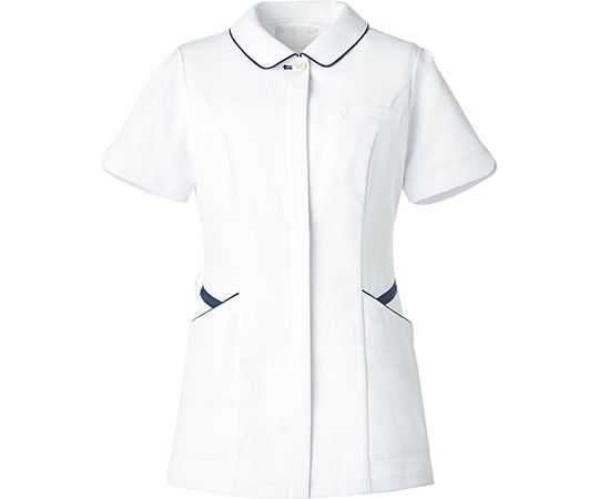 オンワード ジャケット レディス ホワイト×ネイビー L BR-1108 1枚（ご注文単位1枚）【直送品】