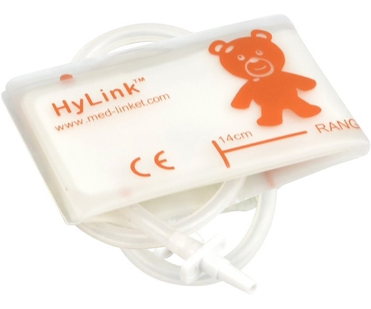 ビットストロング BSディスポーザブル血圧計カフ シリーズN（透明素材）新生児-#4 A26コネクタ付き 5個入 98230304026 1袋（ご注文単位1袋）【直送品】