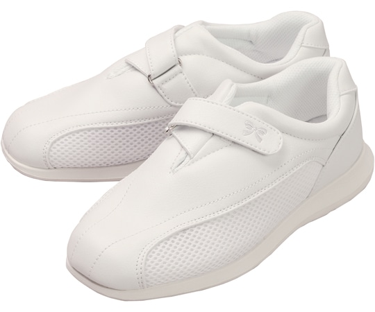 マリアンヌ製靴 モデリッシュ!ホワイト 26.0cm マジックタイプ 3740E 1足（ご注文単位1足）【直送品】