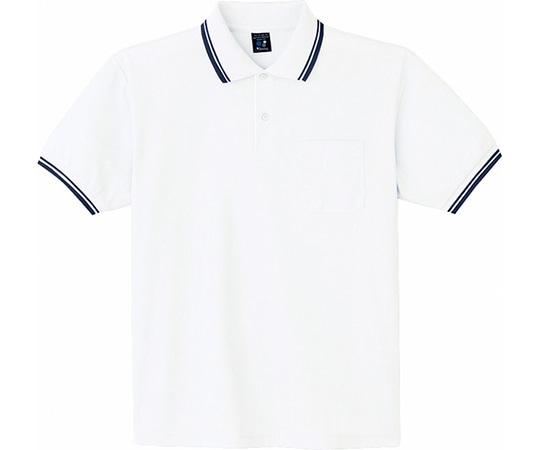 WHISEL（自重堂） 半袖ポロシャツ ホワイト EL 85274 1枚（ご注文単位1枚）【直送品】