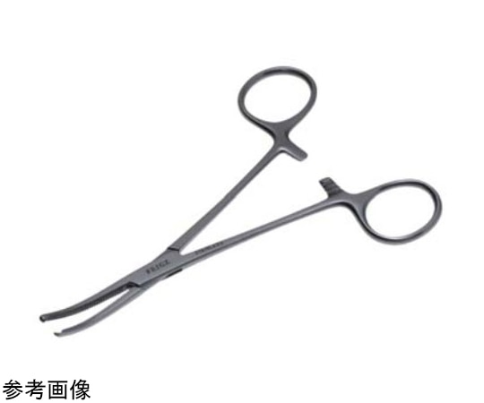 日本フリッツメディコ 止血鉗子 コッヘル JP型（有鈎）16cm 曲 F010-7300 1本（ご注文単位1本）【直送品】