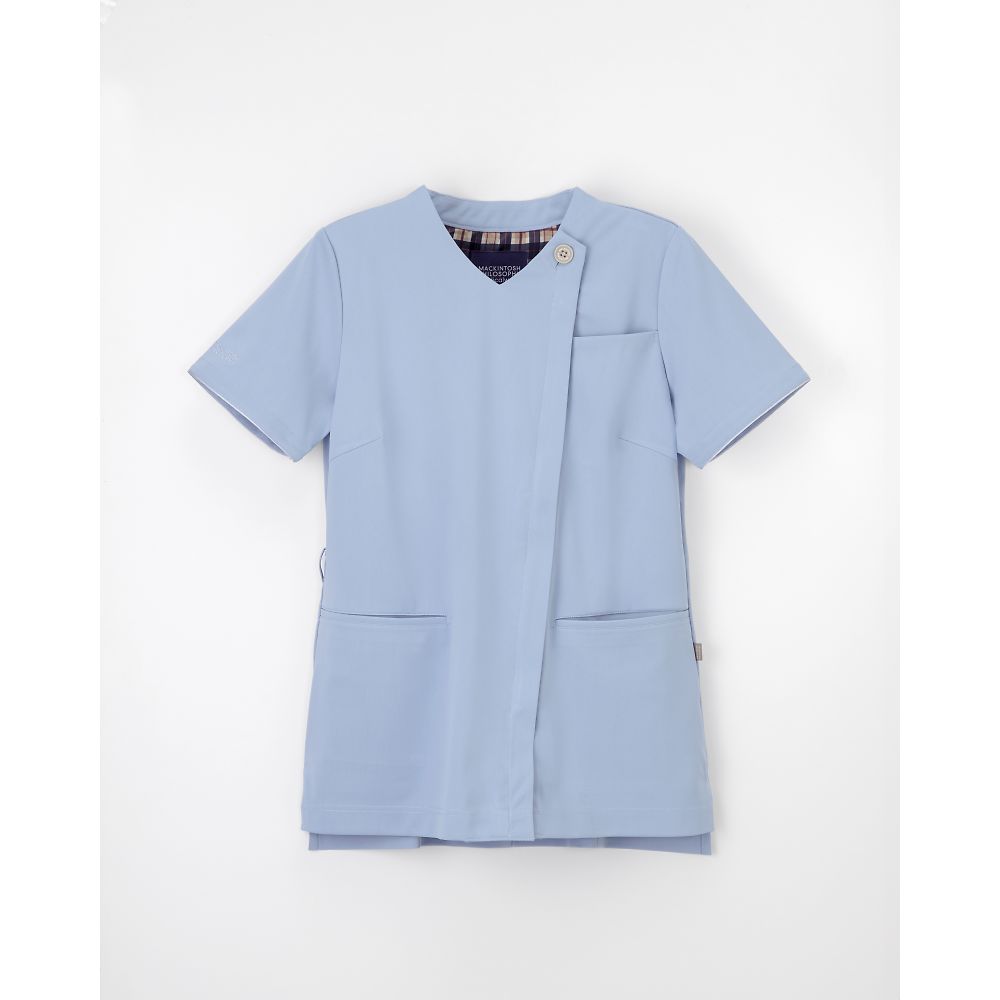 ナガイレーベン MPレディーススクラブ パウダーブルー LL MPA-3917 1枚（ご注文単位1枚）【直送品】