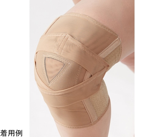 セルヴァン 薄くてもひざをしっかり支えるサポーター モカ LL 039352304 1枚(ご注文単位1枚)【直送品】