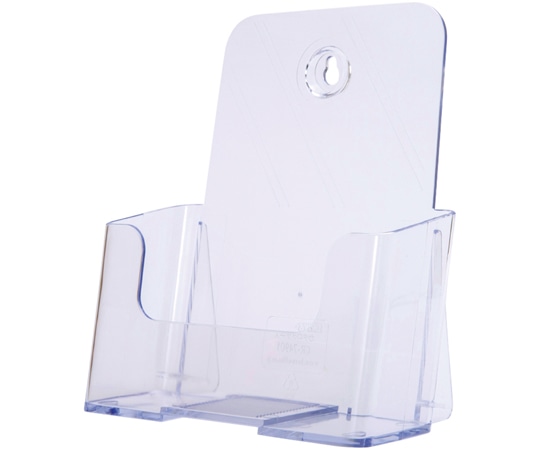 アズワン ツーウェイパンフレット立て 透明 パンフレットスタンドA5 1段 61-546-61-5 1個（ご注文単位1個）【直送品】