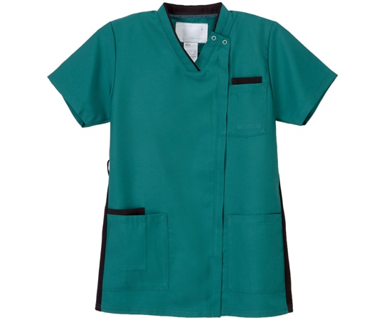 ナガイレーベン 男女兼用スクラブ ピーコック L RT-5402 1枚（ご注文単位1枚）【直送品】