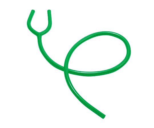 ナビス（アズワン） チューブ TUB-001Y グリーン 1096D131 1本（ご注文単位1本）【直送品】