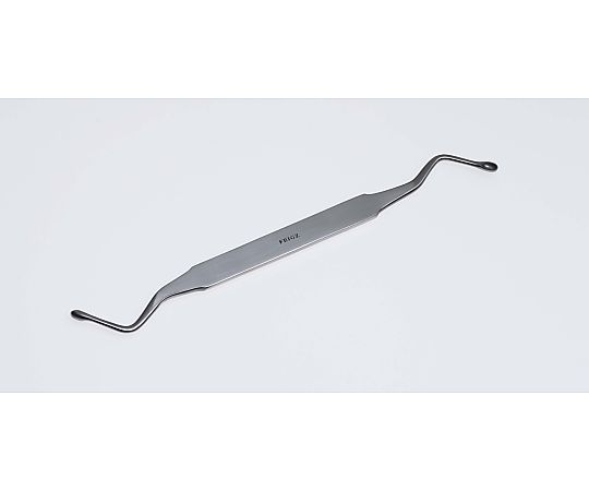 日本フリッツメディコ 歯科用両頭鋭匙 19cm  T008-6007 1個（ご注文単位1個）【直送品】