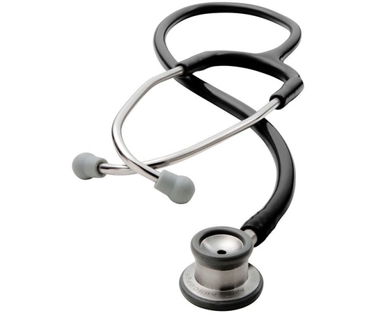 ユーメド貿易 ADスコープ インファントクリニシャンステトスコープ ブラック AD705BK 1本（ご注文単位1本）【直送品】