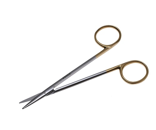 日本フリッツメディコ T/C形成デリケート剪刀 12cm 直  B025-010A 1個（ご注文単位1個）【直送品】