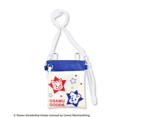 セントレディス OSAMU GOODS3WAYソフトペンポーチ キャット&ドッグブルー ST-CNOS0002 1個（ご注文単位1個）【直送品】