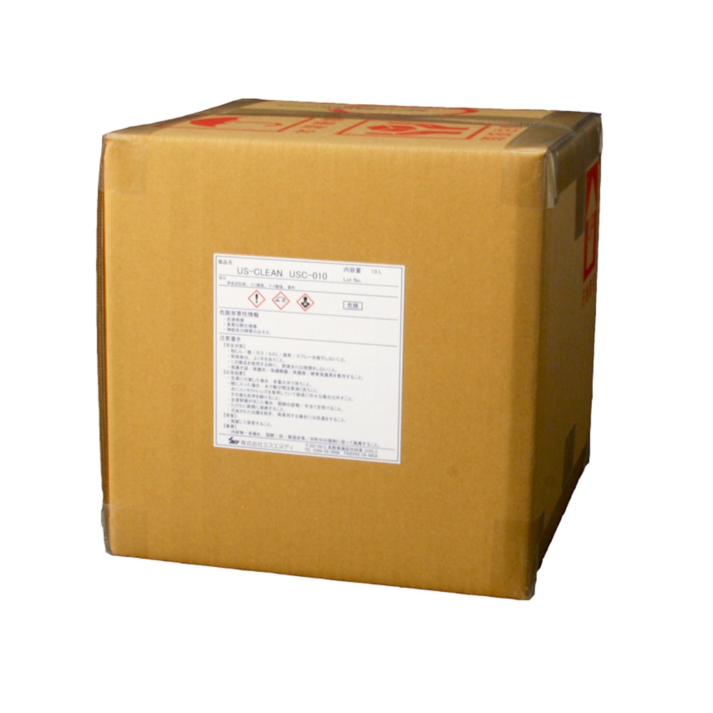 エスエヌディ US-CLEAN 水系脱脂用洗浄剤 個別用途向けモデル 生体由来汚れ用タイプ USCシリーズ （バッグインボックスタイプ） USC-010 1個（ご注文単位1個）【直送品】
