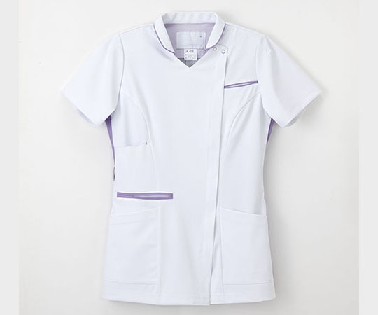 ナガイレーベン 女子ハイブリッドメディウェア Tラベンダー S LX4072 1枚（ご注文単位1枚）【直送品】