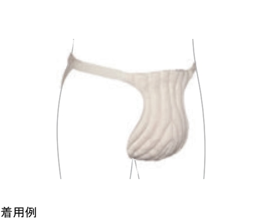 アズワン ジョビパッド 下腹部男性用S JP-PGM2 1枚（ご注文単位1枚）【直送品】